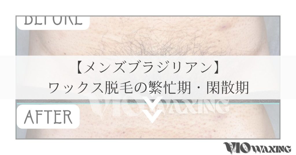 メンズブラジリアンワックス vio ワックス脱毛 男性 松山市 愛媛